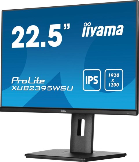 Iiyama ProLite XUB2395WSU-B5 monitor komputerowy 57,1 cm (22.5") 1920 x 1200 px WUXGA LCD Czarny Iiyama ProLite XUB2395WSU-B5 monitor komputerowy 57,1 cm (22.5") 1920 x 1200 px WUXGA LCD Czarny