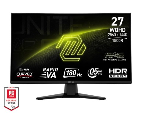 Zakrzywiony monitor do gier MSI MAG 274CQFDE 27" - Płaski ekran - 68,6 cm Zakrzywiony monitor do gier MSI MAG 274CQFDE 27" - Płaski ekran - 68,6 cm