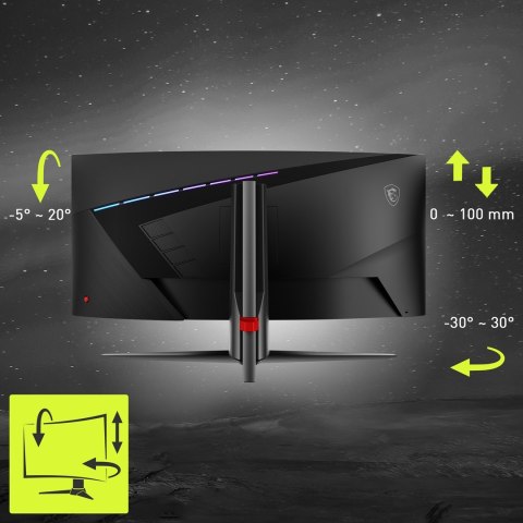 Zakrzywiony monitor do gier MSI MAG 345CQRDE 34" - Płaski ekran - 86,4 cm Zakrzywiony monitor do gier MSI MAG 345CQRDE 34" - Płaski ekran - 86,4 cm