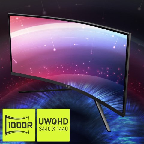 Zakrzywiony monitor do gier MSI MAG 345CQRDE 34" - Płaski ekran - 86,4 cm Zakrzywiony monitor do gier MSI MAG 345CQRDE 34" - Płaski ekran - 86,4 cm