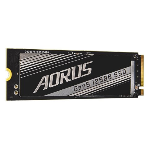 Dysk SSD Gigabyte AORUS 12000 1TB M.2 NVMe Gen5 z radiatorem 11700/9500 MB/s Dysk SSD Gigabyte AORUS 12000 1TB M.2 NVMe Gen5 z radiatorem 11700/9500 MB/s