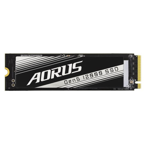 Dysk SSD Gigabyte AORUS 12000 1TB M.2 NVMe Gen5 z radiatorem 11700/9500 MB/s Dysk SSD Gigabyte AORUS 12000 1TB M.2 NVMe Gen5 z radiatorem 11700/9500 MB/s