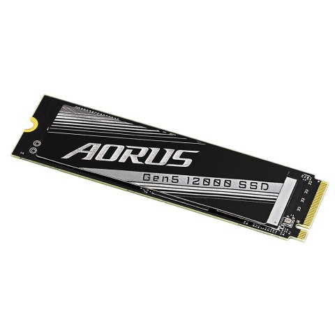 Dysk SSD Gigabyte AORUS 12000 1TB M.2 NVMe Gen5 z radiatorem 11700/9500 MB/s Dysk SSD Gigabyte AORUS 12000 1TB M.2 NVMe Gen5 z radiatorem 11700/9500 MB/s