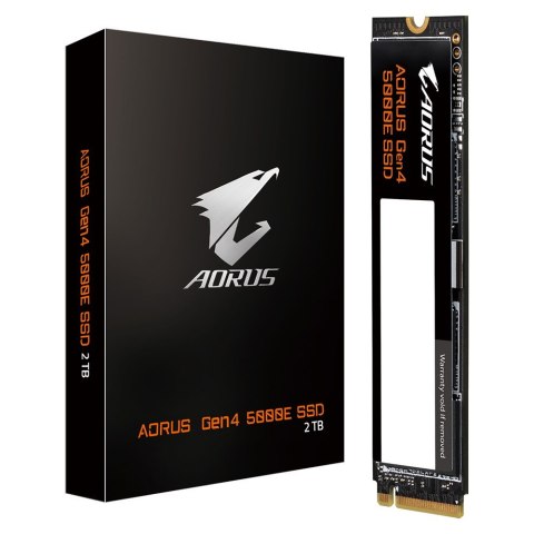 Dysk SSD Gigabyte AORUS 5000E 2 TB M.2 NVMe Gen4 6500/6000 MB/s Dysk SSD Gigabyte AORUS 5000E 2 TB M.2 NVMe Gen4 6500/6000 MB/s