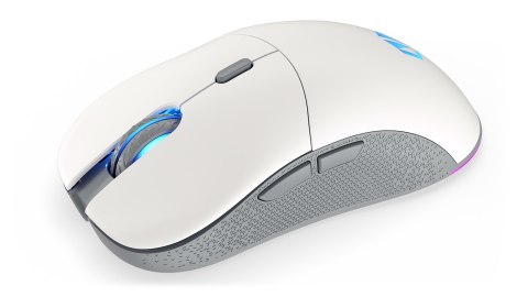 ENDORFY GEM Plus Wireless Onyx White myszka Oburęczny RF Wireless + USB Type-C Optyczny 26000 DPI