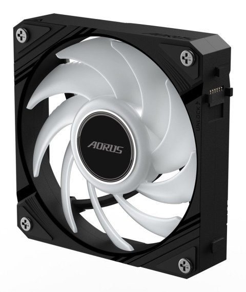GIGABYTE AORUS EZ CHAIN FAN 120 Płyta główna Wentylator 12 cm Czarny 1 szt. GIGABYTE AORUS EZ CHAIN FAN 120 Płyta główna Wentylator 12 cm Czarny 1 szt.