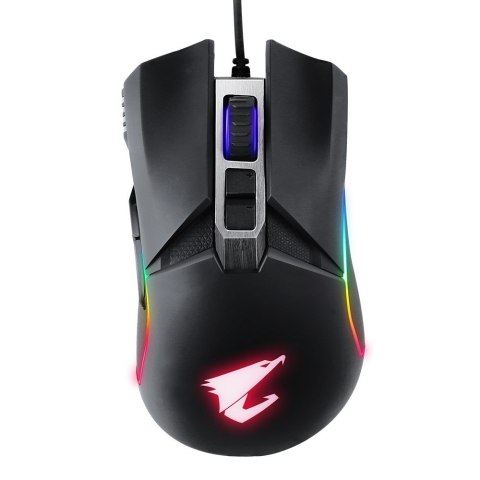 Gigabyte AORUS M5, mysz do gier, USB, optyczna, do 16000 DPI Gigabyte AORUS M5, mysz do gier, USB, optyczna, do 16000 DPI