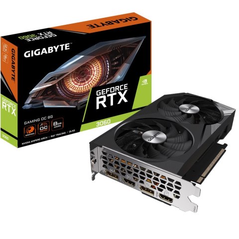 Gigabyte GeForce RTX 3060 OC NVIDIA 8 GB GDDR6 Gigabyte GeForce RTX 3060 OC NVIDIA 8 GB GDDR6