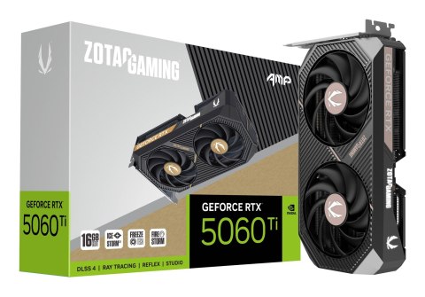 Karta graficzna ZOTAC GAMING GeForce RTX 5060 Ti AMP 16GB Karta graficzna ZOTAC GAMING GeForce RTX 5060 Ti AMP 16GB