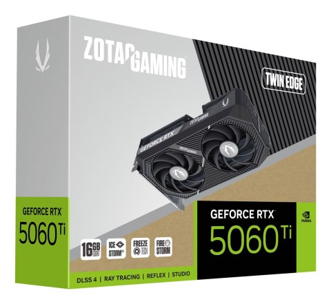 Karta graficzna ZOTAC GAMING GeForce RTX 5060 Ti Twin Edge 16GB Karta graficzna ZOTAC GAMING GeForce RTX 5060 Ti Twin Edge 16GB
