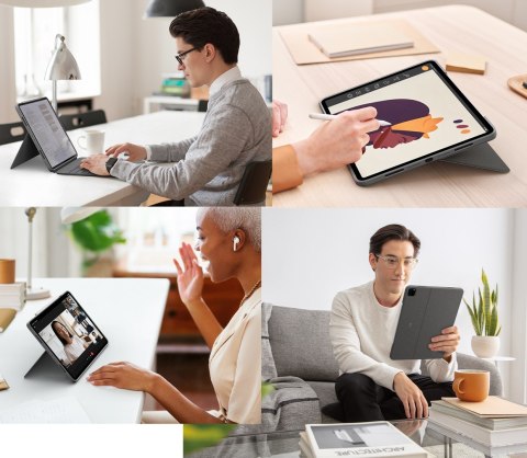 Klawiatura z etui do iPad Pro 12.9 COMBO TOUCH F. IPADPRO 12.9INCH/5TH GEN. - GREY - US - INTNL Klawiatura z etui do iPad Pro 12.9 COMBO TOUCH F. IPADPRO 12.9INCH/5TH GEN. - GREY - US - INTNL
