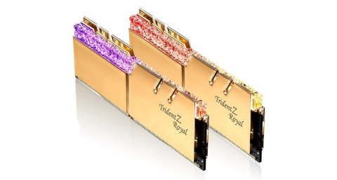 Pamięć RAM G.Skill Trident Z Royal Series - DDR4 - pakiet - 32 GB: 2 x 16 GB - DIMM 288-pin - 3600 MHz / PC4-28800 - bez buforow Pamięć RAM G.Skill Trident Z Royal Series - DDR4 - pakiet - 32 GB: 2 x 16 GB - DIMM 288-pin - 3600 MHz / PC4-28800 - bez buforow