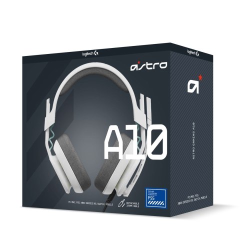 Słuchawki Logitech A10 Geaming PLAY STATION Białe Słuchawki Logitech A10 Geaming PLAY STATION Białe