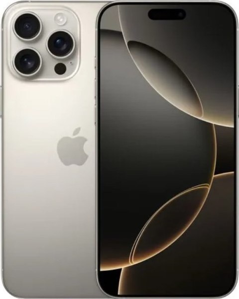 Smartphone APPLE iPhone 16 Pro Max 8/256 GB Natural Titanium (Tytanowy) MYWY3HX/A Smartphone APPLE iPhone 16 Pro Max 8/256 GB Natural Titanium (Tytanowy) MYWY3HX/A
