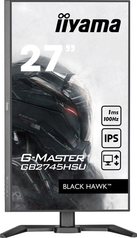 Iiyama G-MASTER GB2745HSU-B2 LED display 68,6 cm (27") 1920 x 1080 px Full HD Czarny Iiyama G-MASTER GB2745HSU-B2 LED display 68,6 cm (27") 1920 x 1080 px Full HD Czarny
