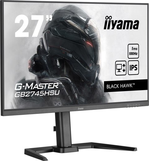 Iiyama G-MASTER GB2745HSU-B2 LED display 68,6 cm (27") 1920 x 1080 px Full HD Czarny Iiyama G-MASTER GB2745HSU-B2 LED display 68,6 cm (27") 1920 x 1080 px Full HD Czarny
