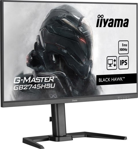 Iiyama G-MASTER GB2745HSU-B2 LED display 68,6 cm (27") 1920 x 1080 px Full HD Czarny Iiyama G-MASTER GB2745HSU-B2 LED display 68,6 cm (27") 1920 x 1080 px Full HD Czarny