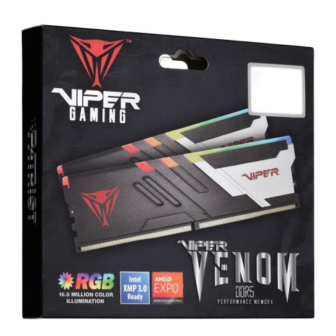 PATRIOT DDR5 2x16GB 6400MHz CL32 Venom RGB KIT PATRIOT DDR5 2x16GB 6400MHz CL32 Venom RGB KIT