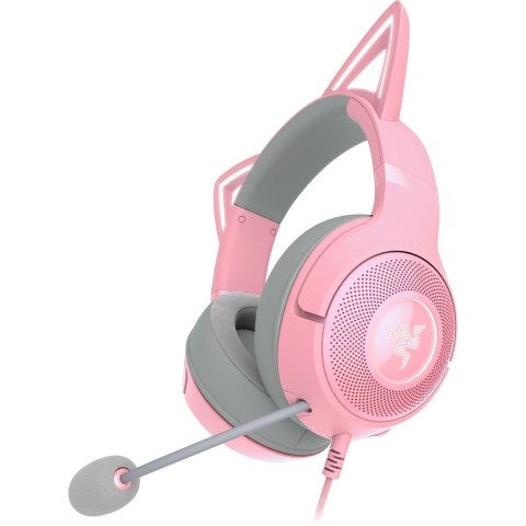 Razer RZ04-04730200-R3M1 słuchawki/zestaw słuchawkowy Przewodowa Opaska na głowę Połączenia/muzyka Różowy Razer RZ04-04730200-R3M1 słuchawki/zestaw słuchawkowy Przewodowa Opaska na głowę Połączenia/muzyka Różowy