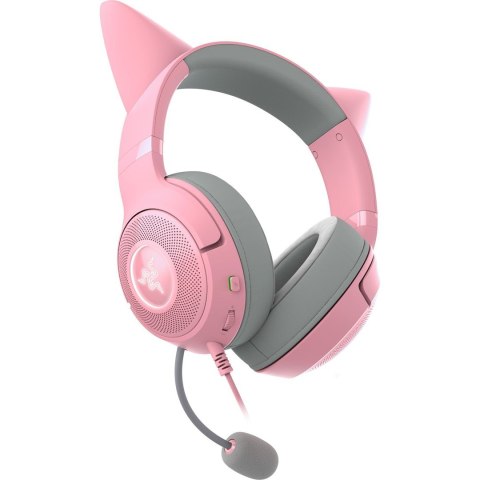 Razer RZ04-04730200-R3M1 słuchawki/zestaw słuchawkowy Przewodowa Opaska na głowę Połączenia/muzyka Różowy Razer RZ04-04730200-R3M1 słuchawki/zestaw słuchawkowy Przewodowa Opaska na głowę Połączenia/muzyka Różowy