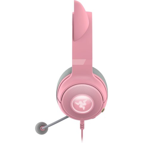 Razer RZ04-04730200-R3M1 słuchawki/zestaw słuchawkowy Przewodowa Opaska na głowę Połączenia/muzyka Różowy Razer RZ04-04730200-R3M1 słuchawki/zestaw słuchawkowy Przewodowa Opaska na głowę Połączenia/muzyka Różowy