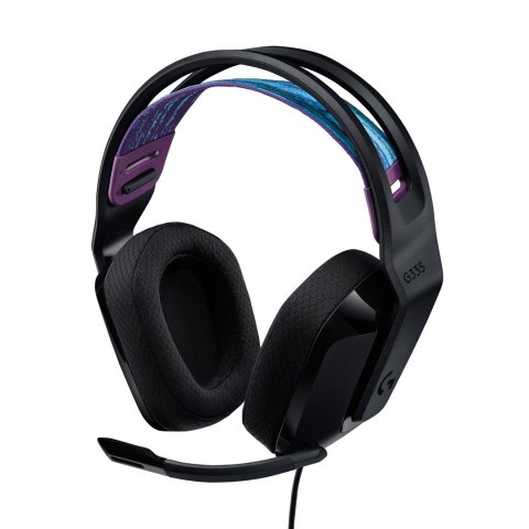 Słuchawki gamingowe Logitech G335 czarne 981-000978 Słuchawki gamingowe Logitech G335 czarne 981-000978