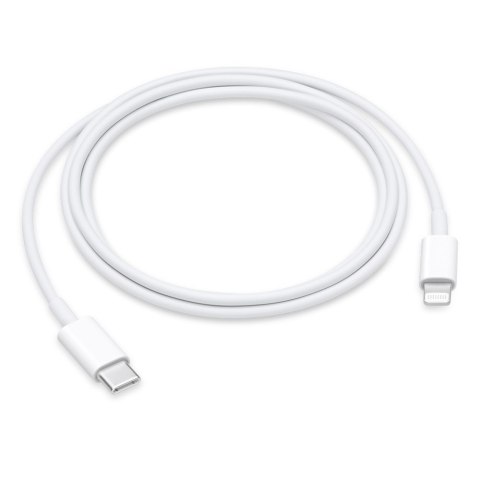 Apple MUQ93ZM/A kabel Lightning 1 m Biały Apple MUQ93ZM/A kabel Lightning 1 m Biały