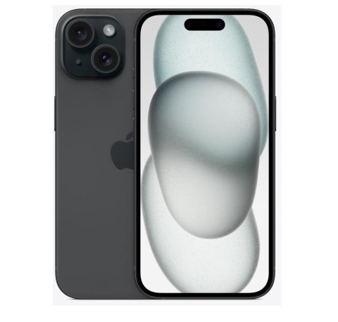 Apple iPhone 15 15,5 cm (6.1") Dual SIM iOS 17 5G USB Type-C 256 GB Czarny Apple iPhone 15 15,5 cm (6.1") Dual SIM iOS 17 5G USB Type-C 256 GB Czarny