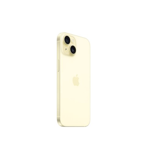 Apple iPhone 15 15,5 cm (6.1") Dual SIM iOS 17 5G USB Type-C 256 GB Żółty Apple iPhone 15 15,5 cm (6.1") Dual SIM iOS 17 5G USB Type-C 256 GB Żółty