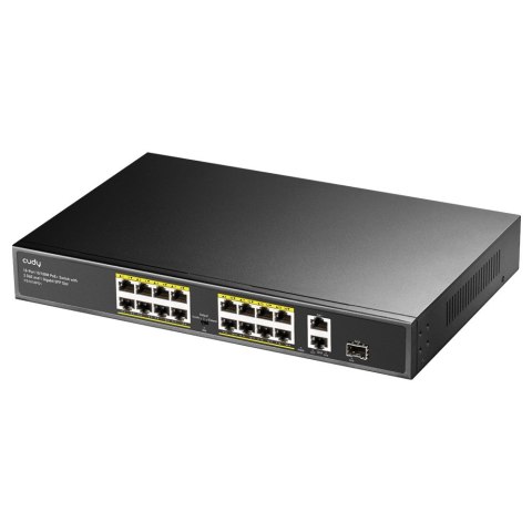 Cudy FS1018PS1 łącza sieciowe Fast Ethernet (10/100) Obsługa PoE Szary Cudy FS1018PS1 łącza sieciowe Fast Ethernet (10/100) Obsługa PoE Szary