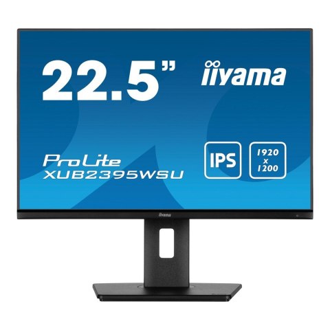 Iiyama ProLite XUB2395WSU-B5 monitor komputerowy 57,1 cm (22.5") 1920 x 1200 px WUXGA LCD Czarny Iiyama ProLite XUB2395WSU-B5 monitor komputerowy 57,1 cm (22.5") 1920 x 1200 px WUXGA LCD Czarny