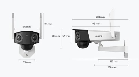 Kamera IP REOLINK Duo-Series-B750 Kamera IP REOLINK Duo-Series-B750