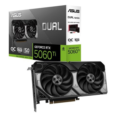Karta graf. ASUS DUAL RTX 5060 TI 16GB OC Karta graf. ASUS DUAL RTX 5060 TI 16GB OC