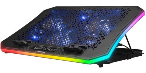 Podstawka chłodząca pod laptopa - Rampage METAFOR (AD-RC34) 10"-19" Podstawka chłodząca pod laptopa - Rampage METAFOR (AD-RC34) 10"-19"