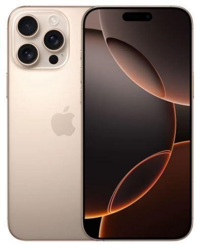 Telefon komórkowy iPhone 16 Pro Max/1TB Desert Titan MYX63 Apple Telefon komórkowy iPhone 16 Pro Max/1TB Desert Titan MYX63 Apple