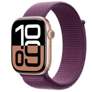 Watch Series 10 GPS + Cellular 46 mm APPLE watchOS 11 Śliwkowy