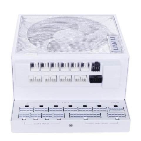 Zasilacz Lian Li EDGE GOLD 850 80 PLUS Gold Netzteil, PCIe 5.1, ATX 3.1 - 850 Watt, weiß Zasilacz Lian Li EDGE GOLD 850 80 PLUS Gold Netzteil, PCIe 5.1, ATX 3.1 - 850 Watt, weiß