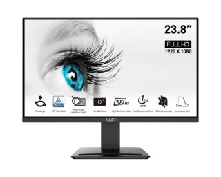 Monitor MSI PRO MP2412 (24" /100Hz /1920 x 1080 /Czarny)