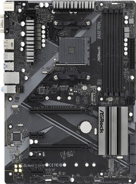 Płyta główna ASROCK B450 Pro4 R2.0 Socket AM4 ATX