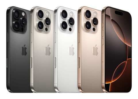 Apple iPhone 16 Pro 16 cm (6.3") Dual SIM iOS 18 5G USB Type-C 128 GB Tytan Apple iPhone 16 Pro 16 cm (6.3") Dual SIM iOS 18 5G USB Type-C 128 GB Tytan