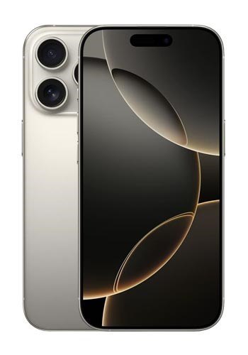 Apple iPhone 16 Pro 16 cm (6.3") Dual SIM iOS 18 5G USB Type-C 128 GB Tytan Apple iPhone 16 Pro 16 cm (6.3") Dual SIM iOS 18 5G USB Type-C 128 GB Tytan