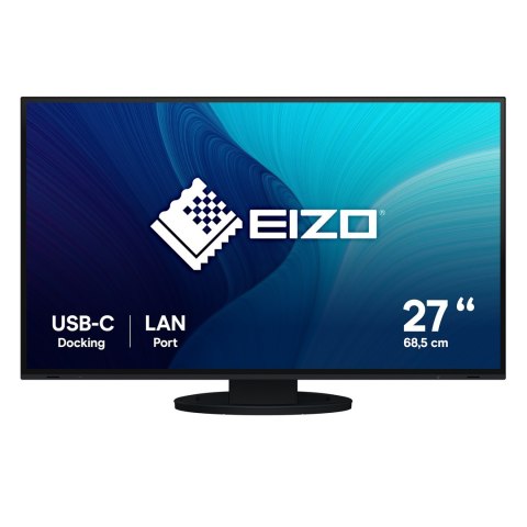 EIZO FlexScan EV2795-BK LED display 68,6 cm (27") 2560 x 1440 px Quad HD Czarny EIZO FlexScan EV2795-BK LED display 68,6 cm (27") 2560 x 1440 px Quad HD Czarny