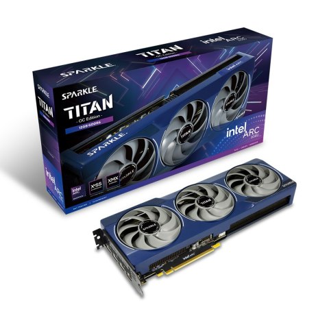 Karta graf. SPARKLE Intel Arc B580 TITAN OC 12GB Karta graf. SPARKLE Intel Arc B580 TITAN OC 12GB