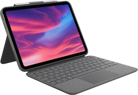 Logitech Combo Touch QWERTY British English Smart Connector Szary Logitech Combo Touch QWERTY British English Smart Connector Szary