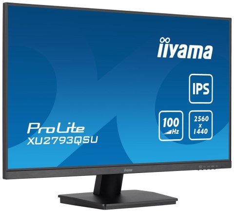 Monitor iiyama ProLite XU2793QSU-B7 27" - Płaski ekran - 68,6 cm Monitor iiyama ProLite XU2793QSU-B7 27" - Płaski ekran - 68,6 cm