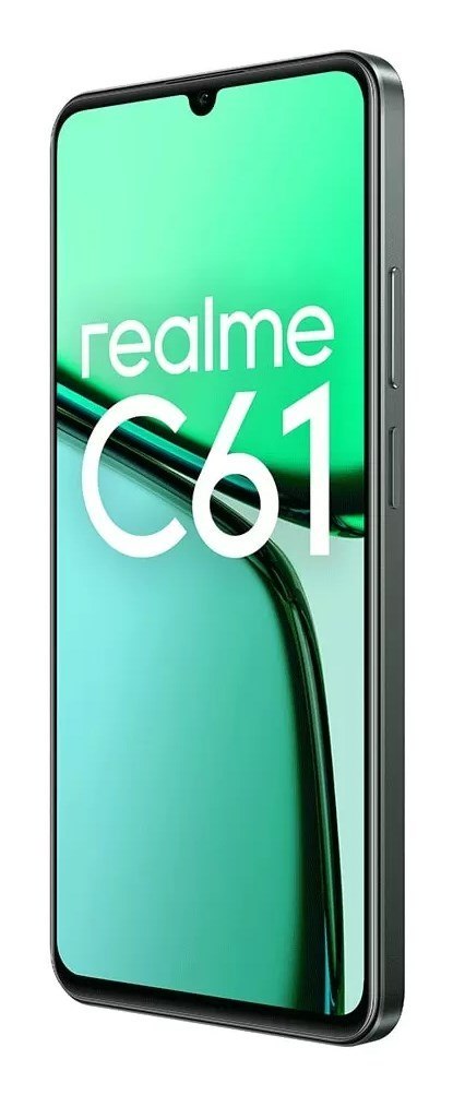 Smartfon Realme C61 Dual Sim 6GB RAM 256GB - Ciemnozielony Smartfon Realme C61 Dual Sim 6GB RAM 256GB - Ciemnozielony