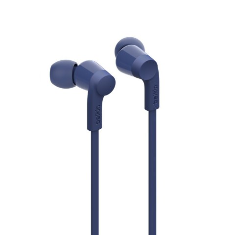 BELKIN SŁUCHAWKI PRZEWODOWE DOUSZNE USB-C, BLUE BELKIN SŁUCHAWKI PRZEWODOWE DOUSZNE USB-C, BLUE