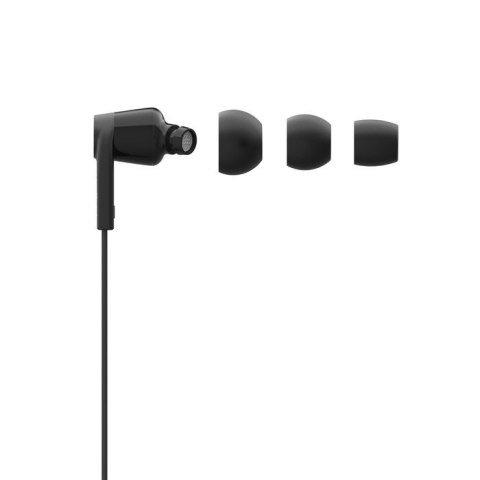 BELKIN SŁUCHAWKI PRZEWODOWE DOUSZNE USB-C, CZARNE BELKIN SŁUCHAWKI PRZEWODOWE DOUSZNE USB-C, CZARNE