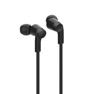 BELKIN SŁUCHAWKI PRZEWODOWE DOUSZNE USB-C, CZARNE