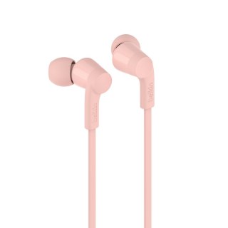 BELKIN SŁUCHAWKI PRZEWODOWE DOUSZNE USB-C, RÓŻOWE